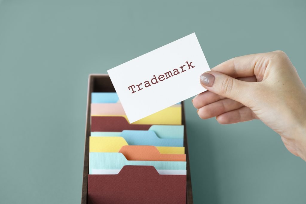 Trademark for design copyright